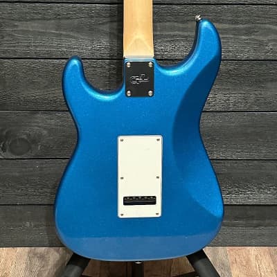G&L USA Fullerton Deluxe Legacy Blue Electric Guitar image 4
