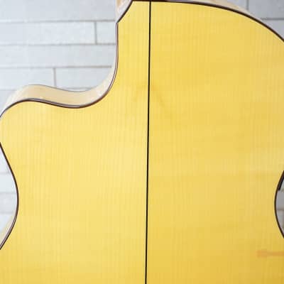 Alhambra 3F-CT-US Solid German Spruce Top Classical Nylon String Flamenco Guitar THIN BODY image 8