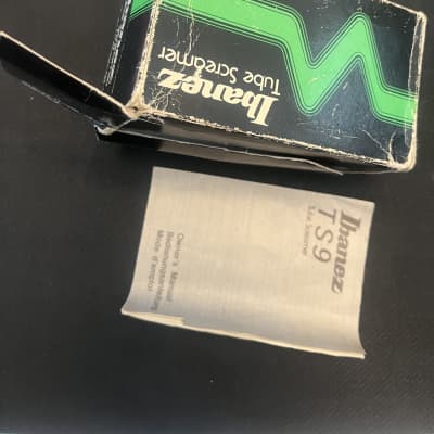Ibanez TS9 Tube Screamer (Silver Label) 1983 - 1984 - Green image 3