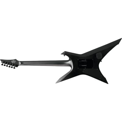 Ibanez XPTB620 Iron Label Xiphos Guitar w/ Dimarzio Pickups - Black Flat image 8