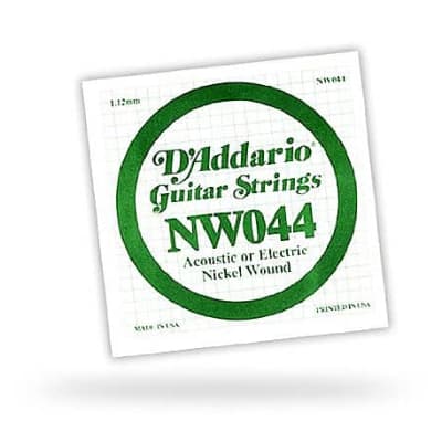 D'Addario Single Nickel Wound .044 String image 2
