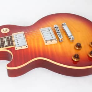 2009 Gibson Les Paul Standard Plus Top Left Handed Heritage Cherry Sunburst w/case image 15