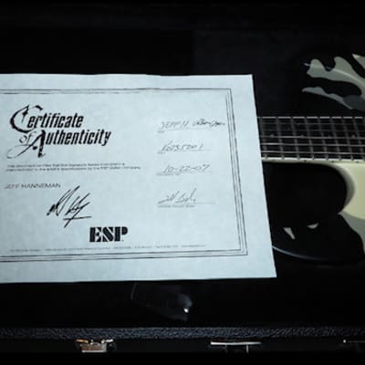 ESP Jeff Hanneman Signature 2007 urban camo image 15