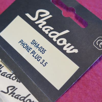 NOS Shadow Transducer 1/8 mini plug for pickup archtop guitar gibson johnny smith or acoustic image 3