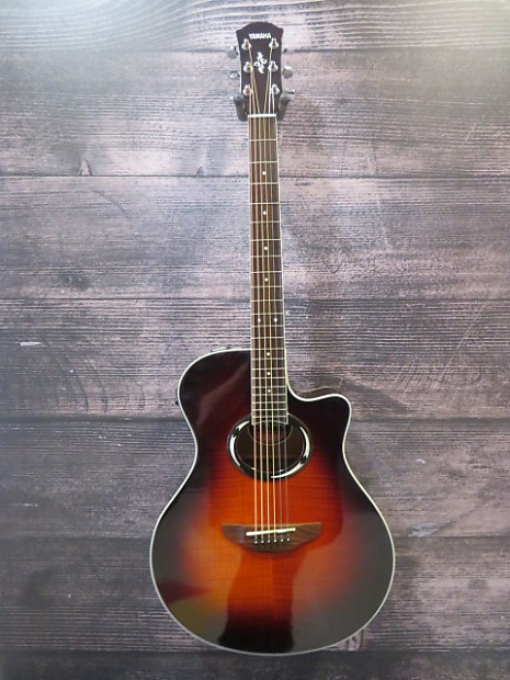 Yamaha APX-500 FM OVS Sunburst Acoustic/Electric Guitar | Reverb