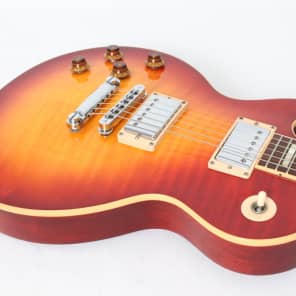 2009 Gibson Les Paul Standard Plus Top Left Handed Heritage Cherry Sunburst w/case image 16