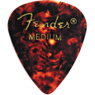 Fender 351 Shape Picks Classic Shell Medium Package of 12