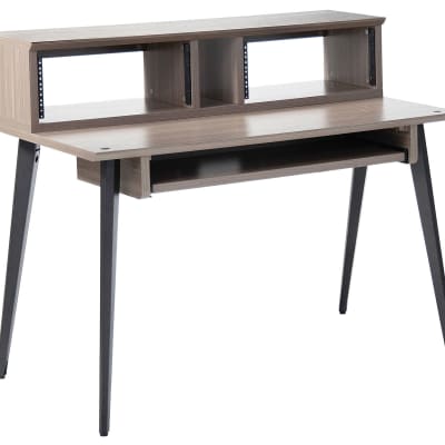 Gator Elite Furniture Series Main Desk | Driftwood Gray image 1
