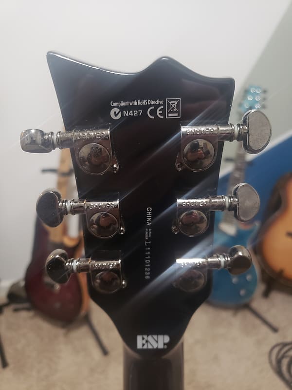 Grover Rotomatic Cosmo Black Chrome Tuners 3x3 Reverb