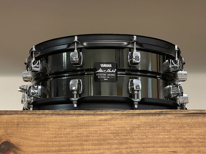 Yamaha Steve Gadd Signature SD-255SG Steel 5.5x14 Snare Drum