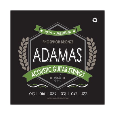 Adamas Acoustic Guitar Strings Medium .013-.056 for sale