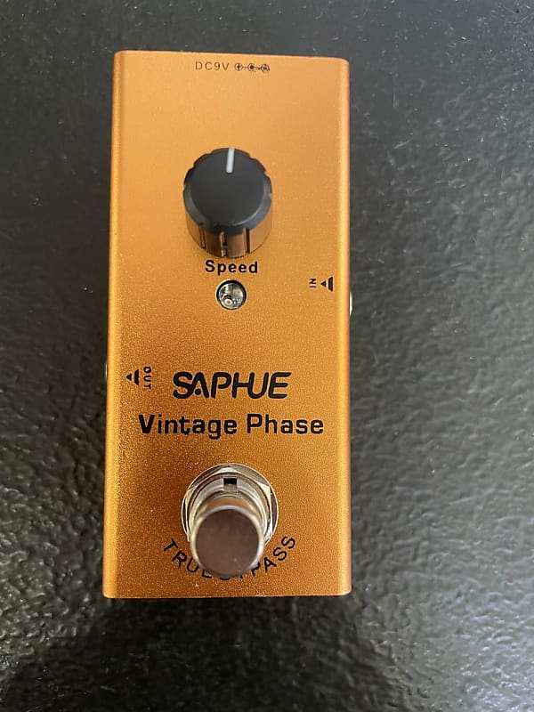 Saphue Vintage Phase Phaser Guitar Effects Pedal (Clearwater, FL)