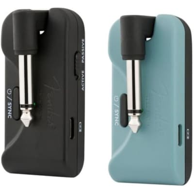 Fender Telepath Wireless System, Mystic Ice Blue and Black image 1