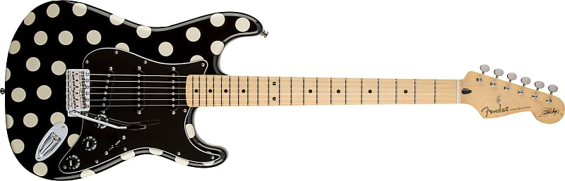 FENDER - Buddy Guy Standard Stratocaster  Maple Fingerboard  Polka Dot Finish image 1
