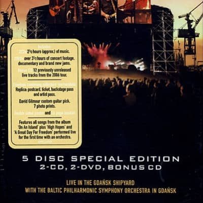 David Gilmour Live In Gdansk 5 Disc Limited Edition ( Factory | Reverb