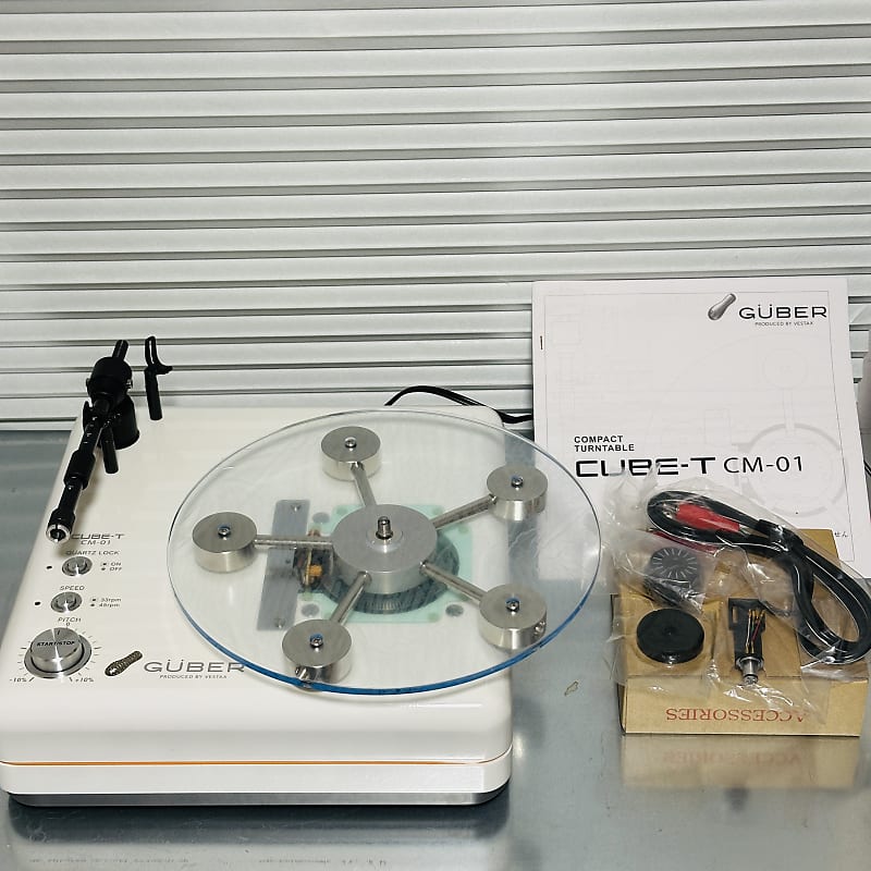 VESTAX GUBER CUBE-T CM-01 ターンテーブル 【公式通販】