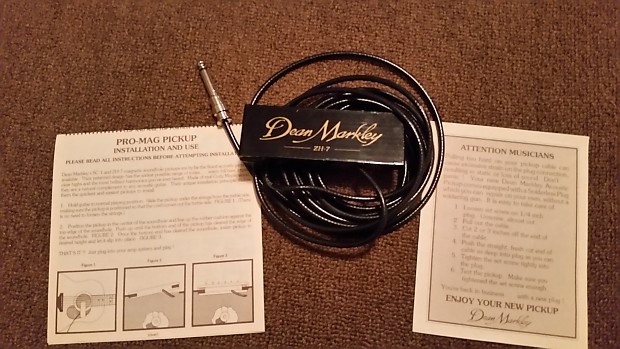 Dean Markley ZH-7 ProMag Acoustic Guitar Pickup