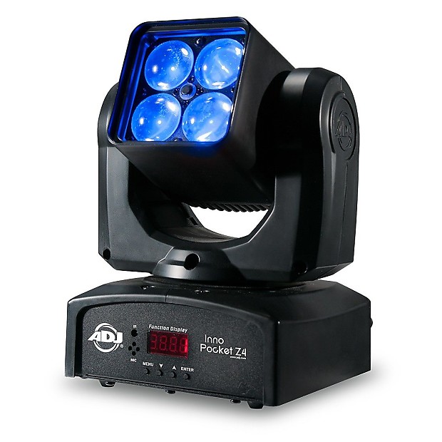 American DJ INN119 Inno Pocket Z4 4x10w Compact RGBW Moving Head LED Light image 1