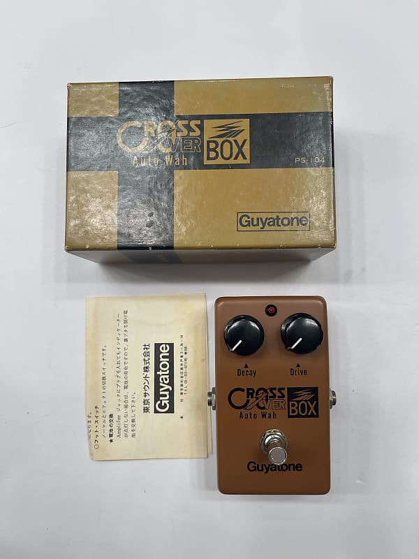 Guyatone PS-104 Crossover Auto Wah Box Vintage Guitar Effect