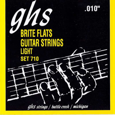 GHS 710 - Brite flats light - jeu guitare électrique image 1