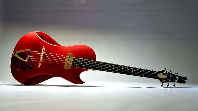 Murray Kuun Enzo archtop 2022 - Red Stained Narural Timbers image 1