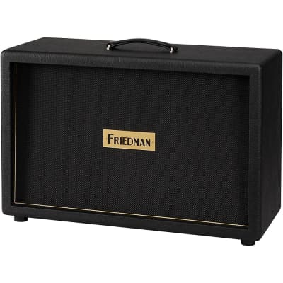 Friedman 2x12" Ported Closed Back Guitar Cabinet With Celestion Vintage 30s Black image 3