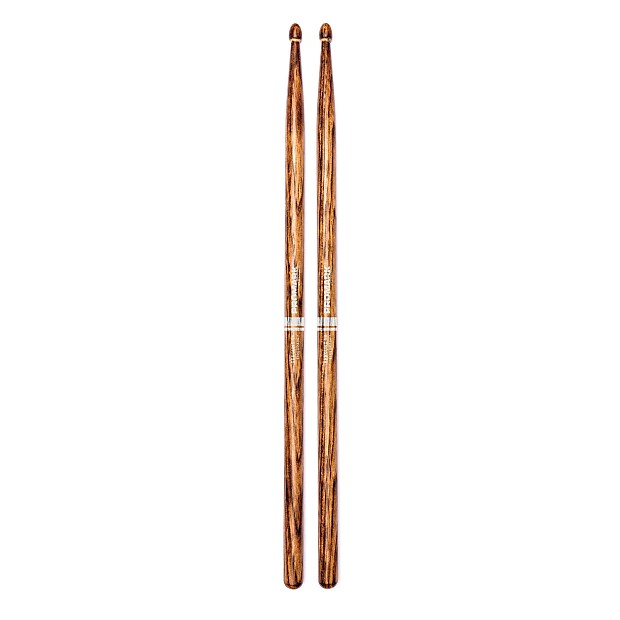 Pro-Mark R5AFG FireGrain Rebound 5A Hickory Wood Tip Drum Sticks image 3