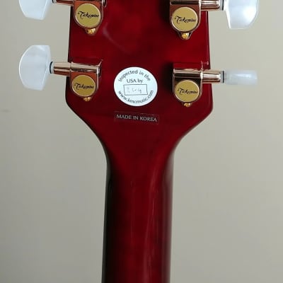 Takamine Thin Acoustic Guitar EG568C image 8