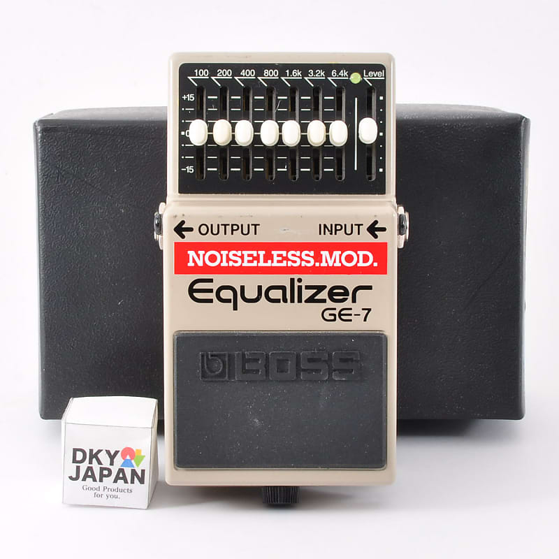 BOSS GE-7 Graphic Equalizer 日本製 PSA MOD Boss GE-7 Modified Noiseless Made in Taiwan & Modified In Japan