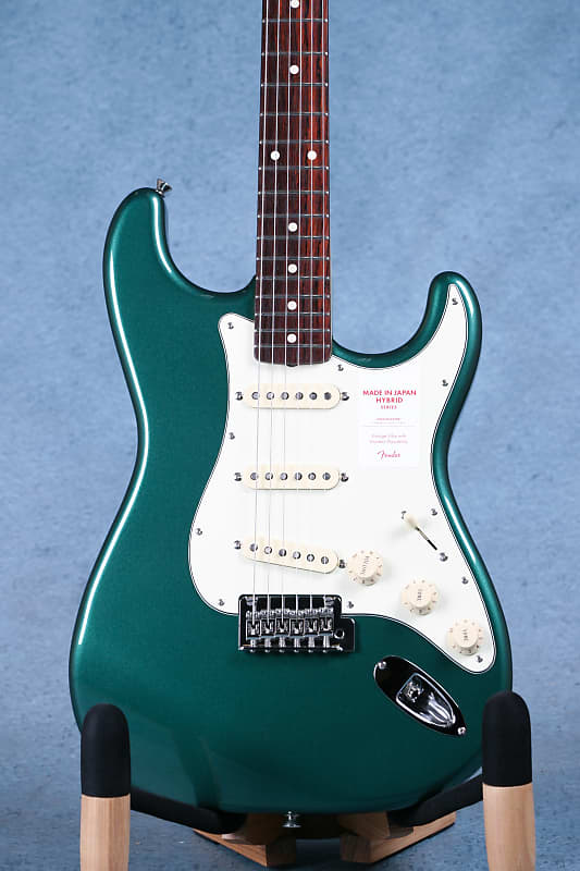 Fender MIJ Hybrid 60s Stratocaster Sherwood Green Metallic