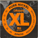 D'Addario EPN110 Pure Nickel Regular Light Electric Guitar Strings 10-45