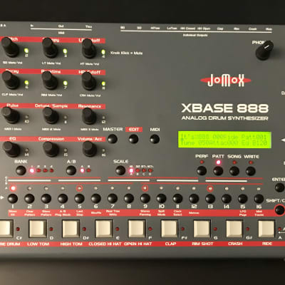 JoMox XBASE 888 Analog Digital Drum Machine image 1