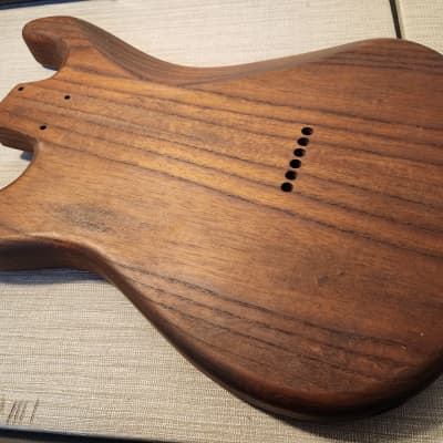 Warmoth Swamp Ash Strat Body with Tele top rout image 8