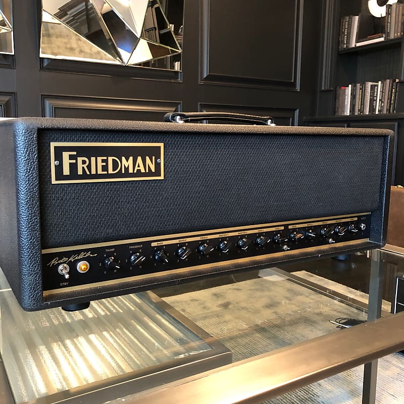 Friedman Butterslax with extra front-toggle BE Clean Channel mod and black grill image 1