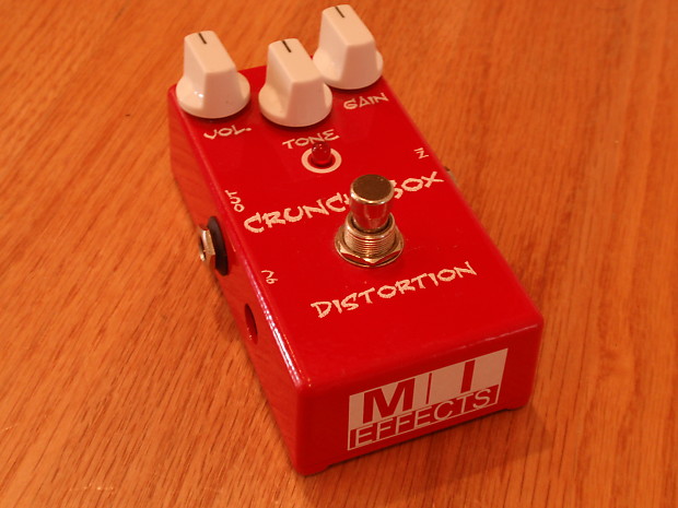 MI Audio Crunch Box v.3 Distortion Guitar Effects Pedal
