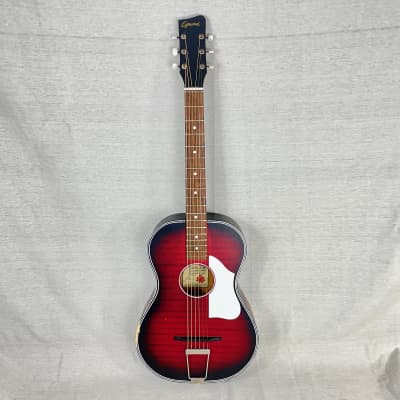 エレガット レフティ Egmond 108 108RZ 1969 Red Sunburst Short Scale Parlor