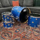 DW Collector’s Series Maple Drum Shell Pack 2008 Blue Sparkle