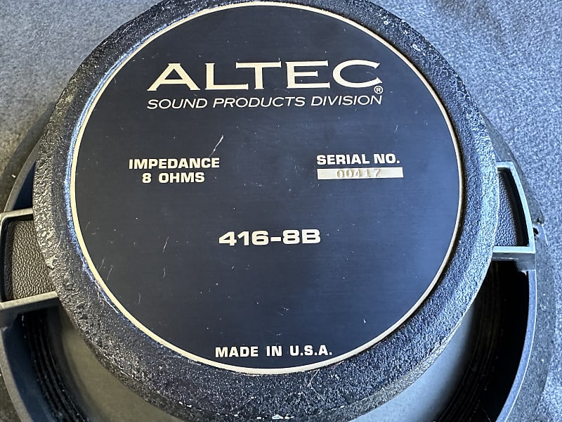 Altec Lansing 416-8b | Reverb Altec Lansing 416-8b | Reverb