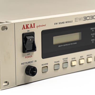Akai EWI3030m Digital PCM Sound Module for Wind Synthesizer