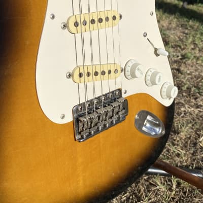 Fender '54 Reissue Stratocaster- MIJ 1990- 2 Color Sunburst image 3