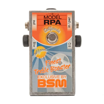 BSM RW-F treble booster | Reverb