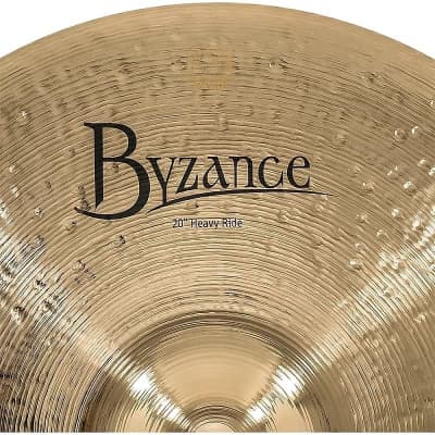 Meinl Byzance Brilliant B20HR-B 20" Heavy Ride Cymbal  (Video Demo) image 6