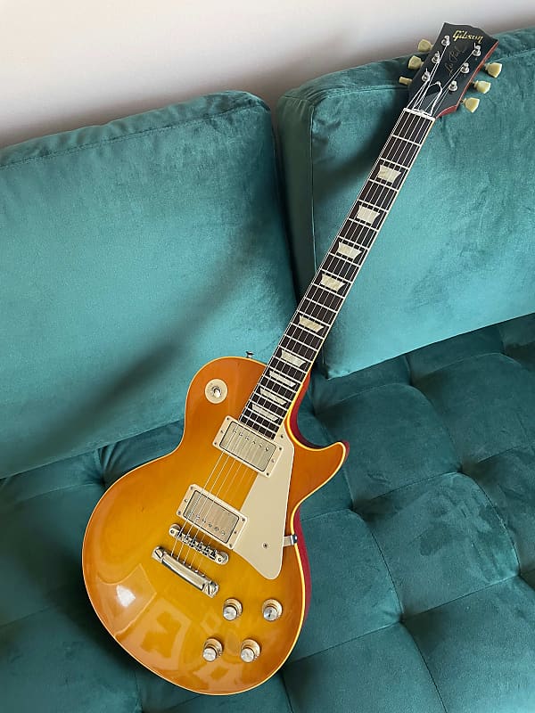 Gibson Custom Shop 1960 Les Paul ReIssue Lemon G0 R0 Plain