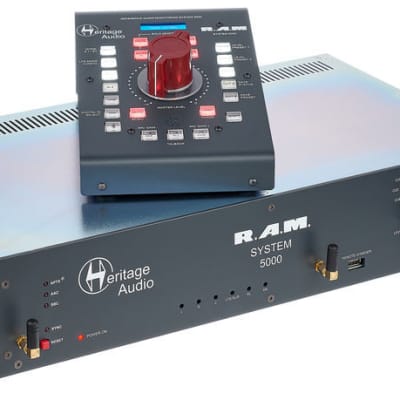 Heritage Audio RAM System 5000 5.1 Monitor Controller with Remote Control image 3