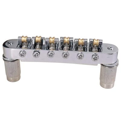 Anonymous roller saddles for LP Tune-0-matic bridge Silver image 4