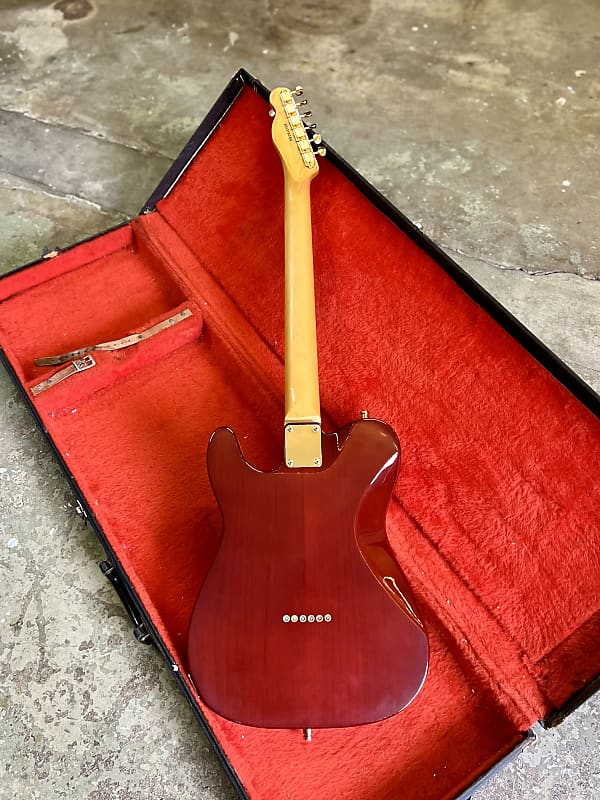 ギター ESP / EDWARDS Telecaster MIJ ESP Edwards Tele custom deluxe 2013 - Sunburst original
