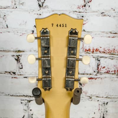 Gibson - 1957 Les Paul Special Single Cut Reissue - Electric  Guitar - Ultra Light Aged - TV Yellow - w/ HardshellCase - x4451 image 6