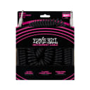 NEW Ernie Ball Coiled Instrument Cable - Straight/Straight - Black - 30'
