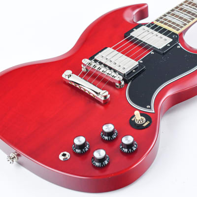 Epiphone 61 Les Paul SG Standard Aged Sixties Cherry image 11
