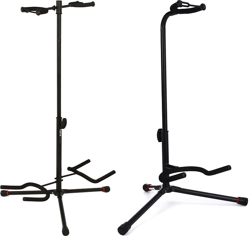 Gator Frameworks GFWGTR2000 Double Guitar Stand Bundle with Reverb